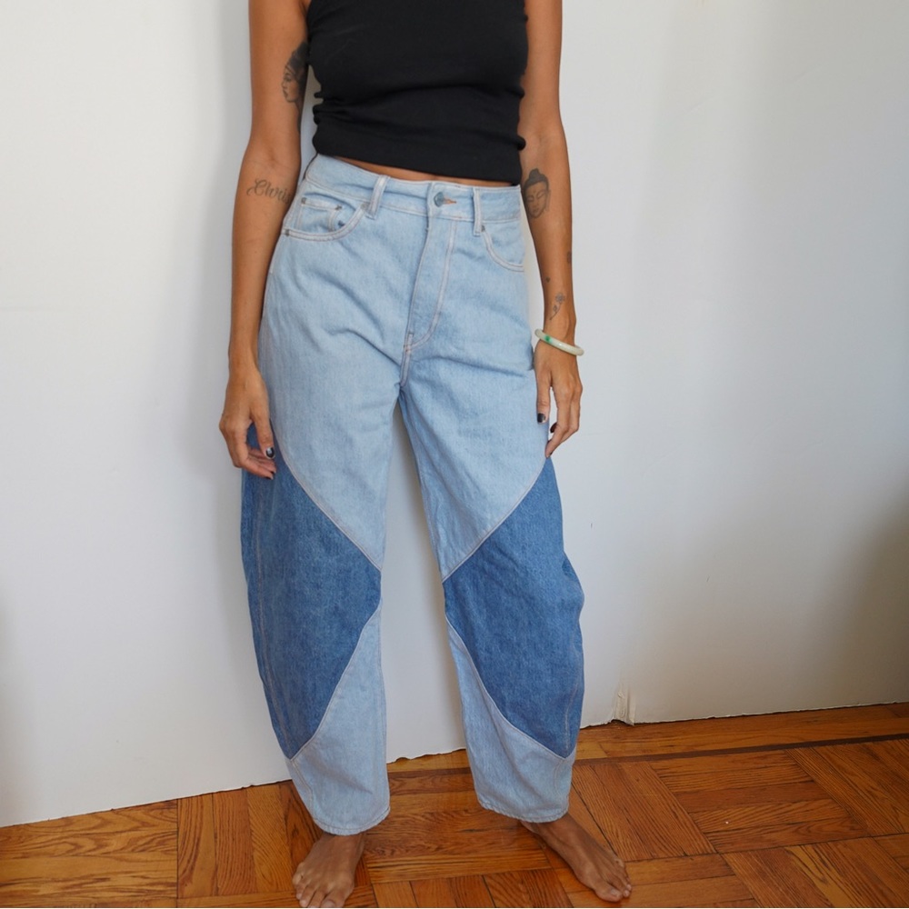 Ganni Blue Stary Jeans